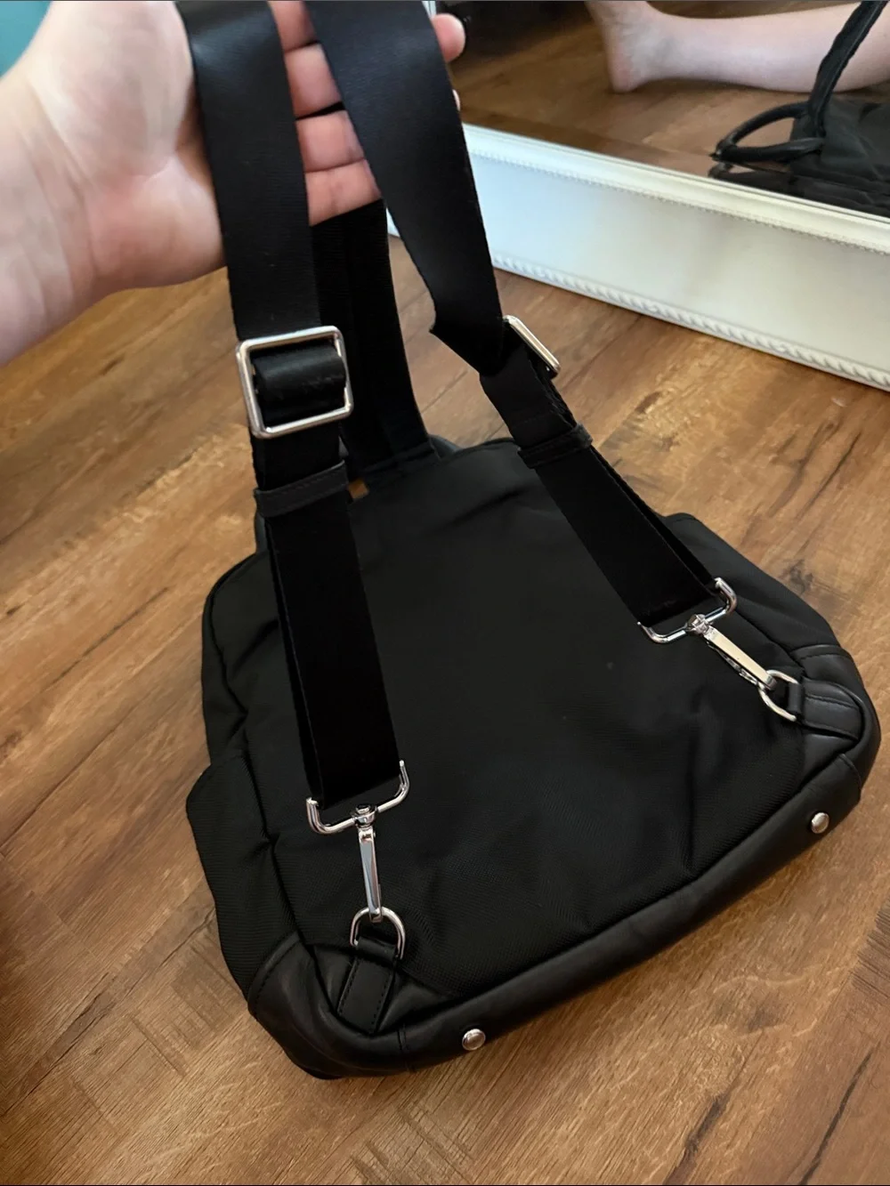 Tumi backpack black